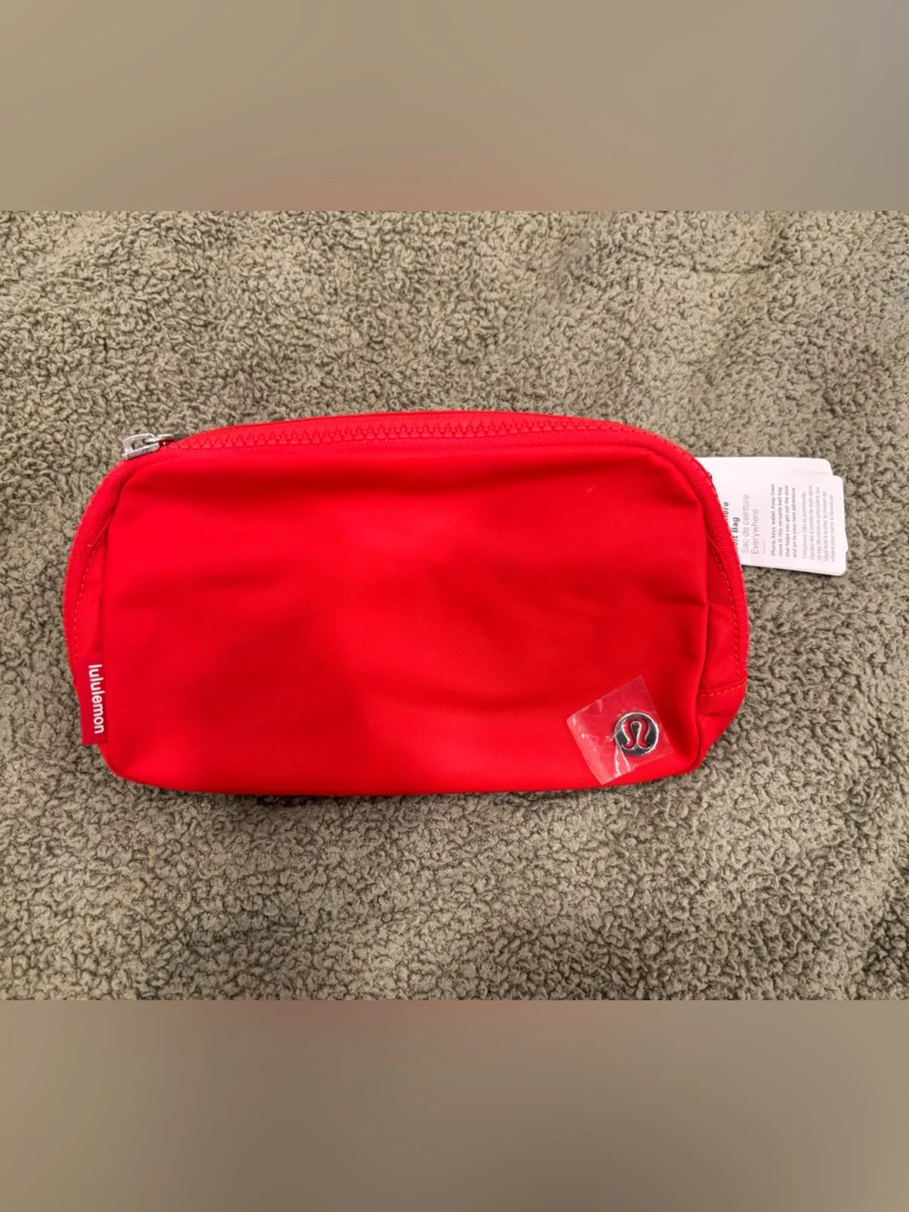 New with tags Lululemon Everywhere Belt Bag 1L Red Crossbody Pouch Fanny Pack